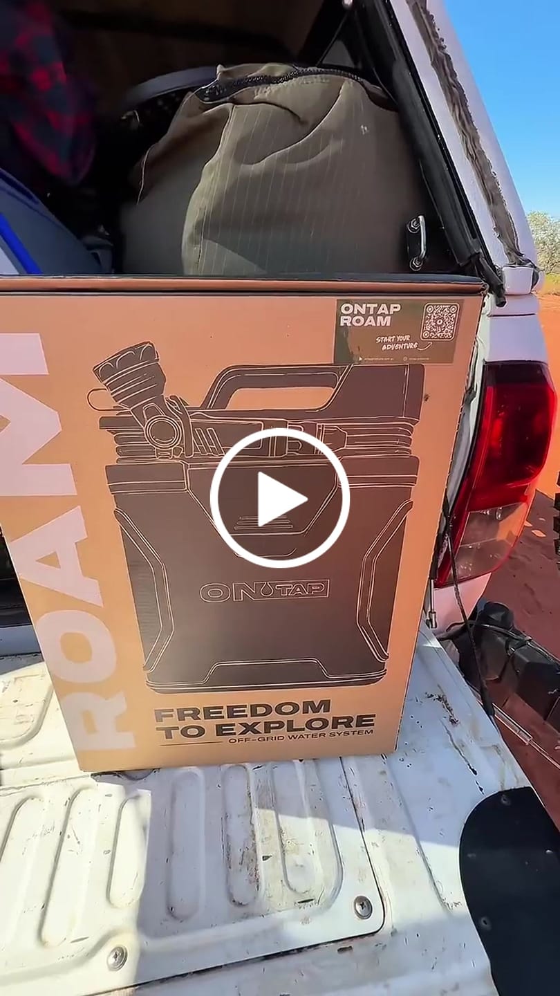 Customer video review of ONTAP ROAM™ Off-Grid Water System