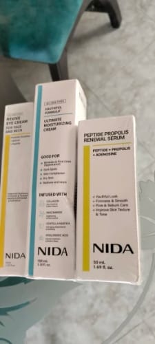 Customer photo review of NIDA Peptide Propolis Renewal Serum