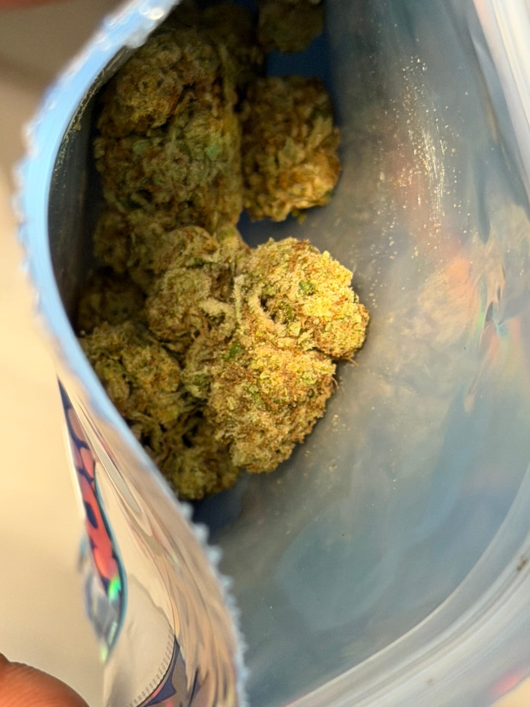 Customer photo review of Raspberry Kush - 4 Grams - Indica