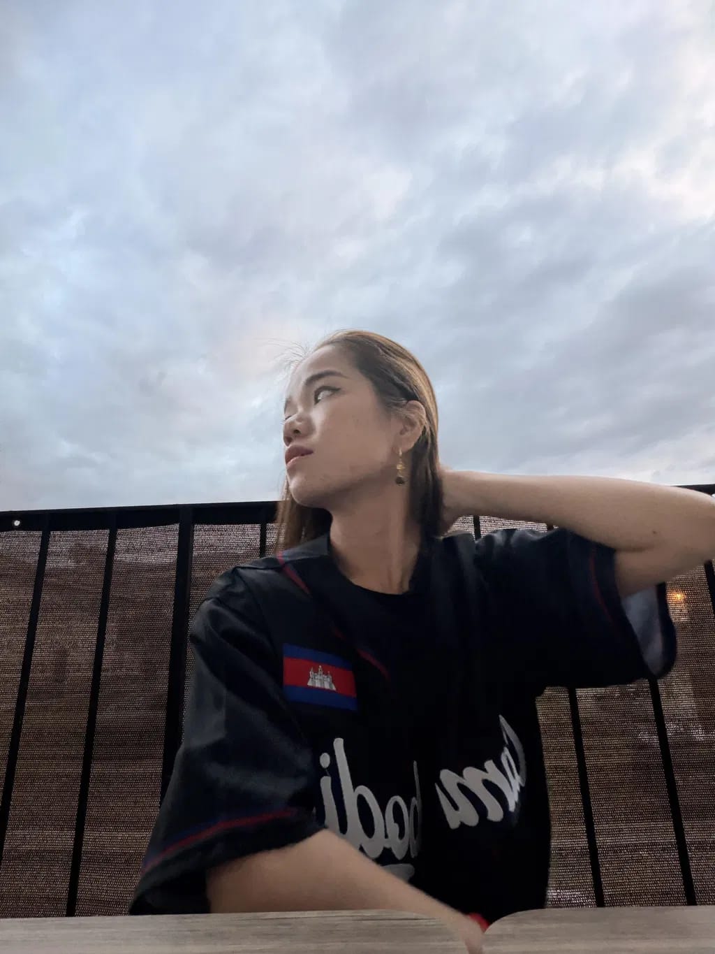 Customer photo review of Cambodia Heritage Custom Baseball Jersey