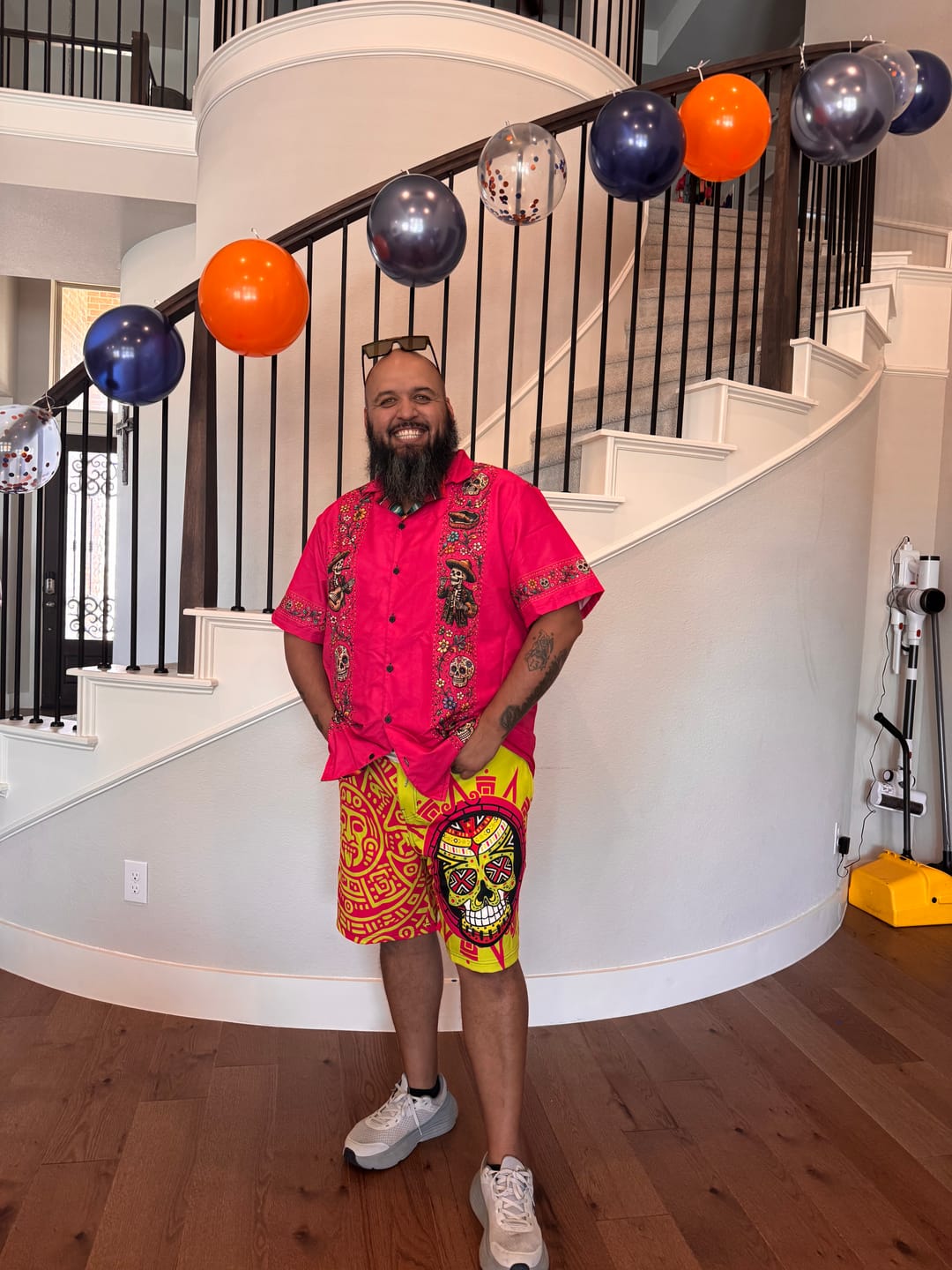 Customer photo review of El Reventón Fiesta Guayabera