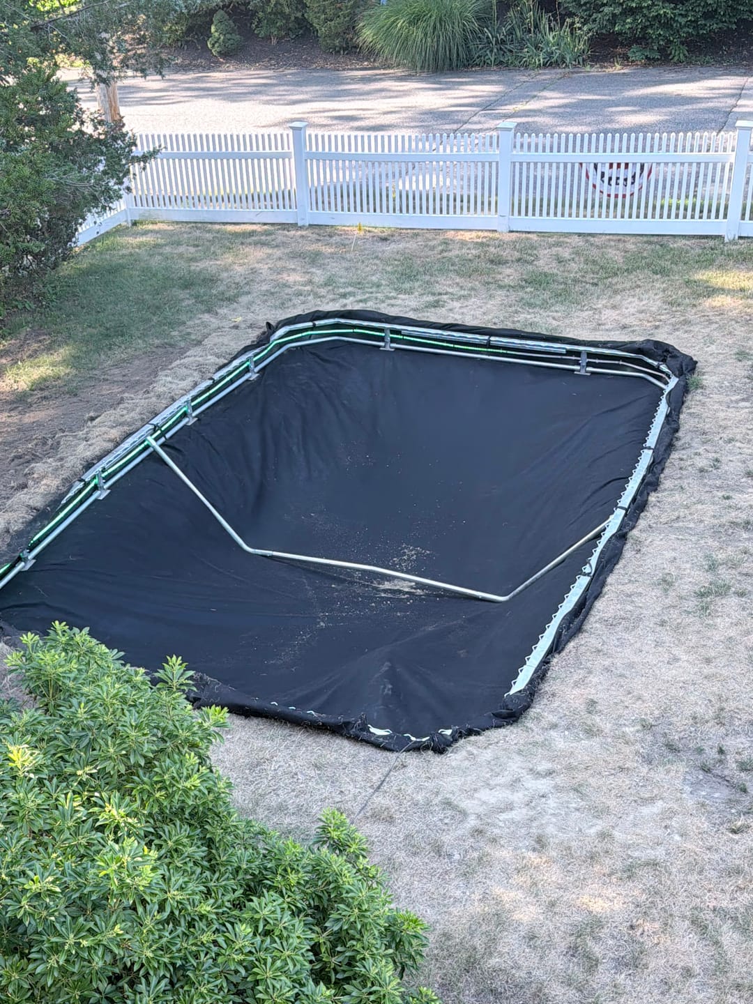 Customer photo review of Summer Bundle! 12x18' Rectangle Pro-Line MAX Avyna In-Ground Trampoline + LED Lights + Cover