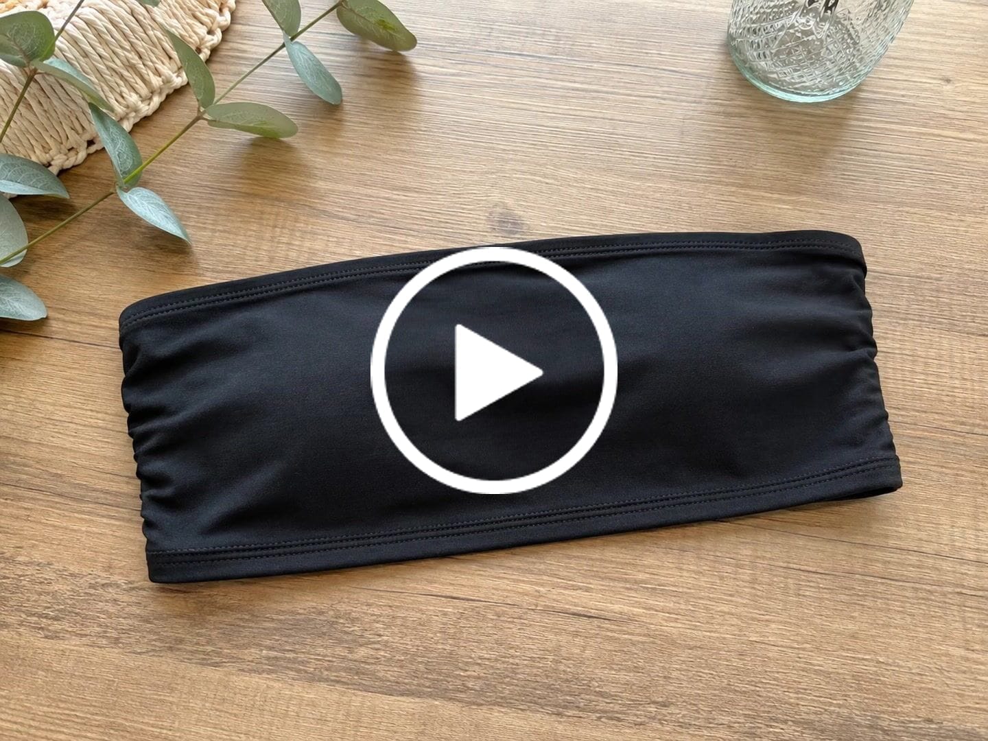 Customer video review of Bandeau Noir Panthère