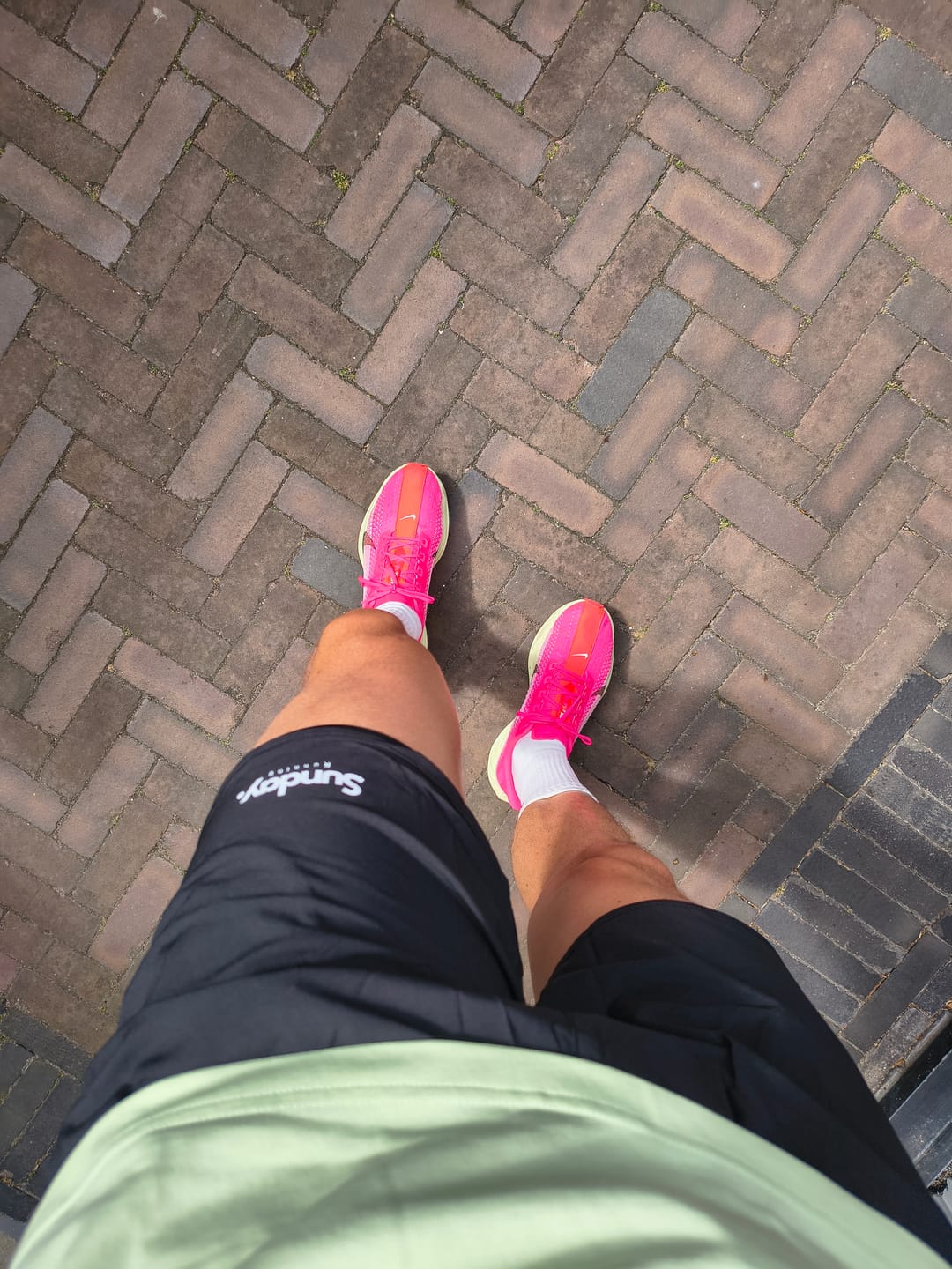 Customer photo review of The Ultimate 2-1 Running Short