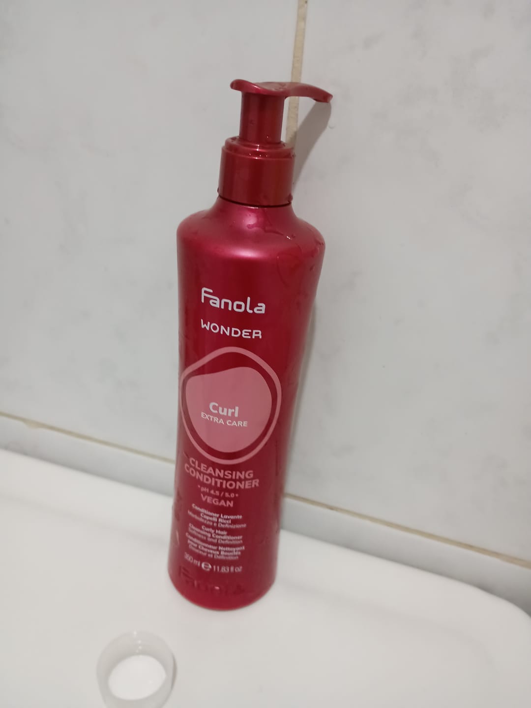 Customer photo review of Acondicionador Para Rizos Wonder Curl Fanola