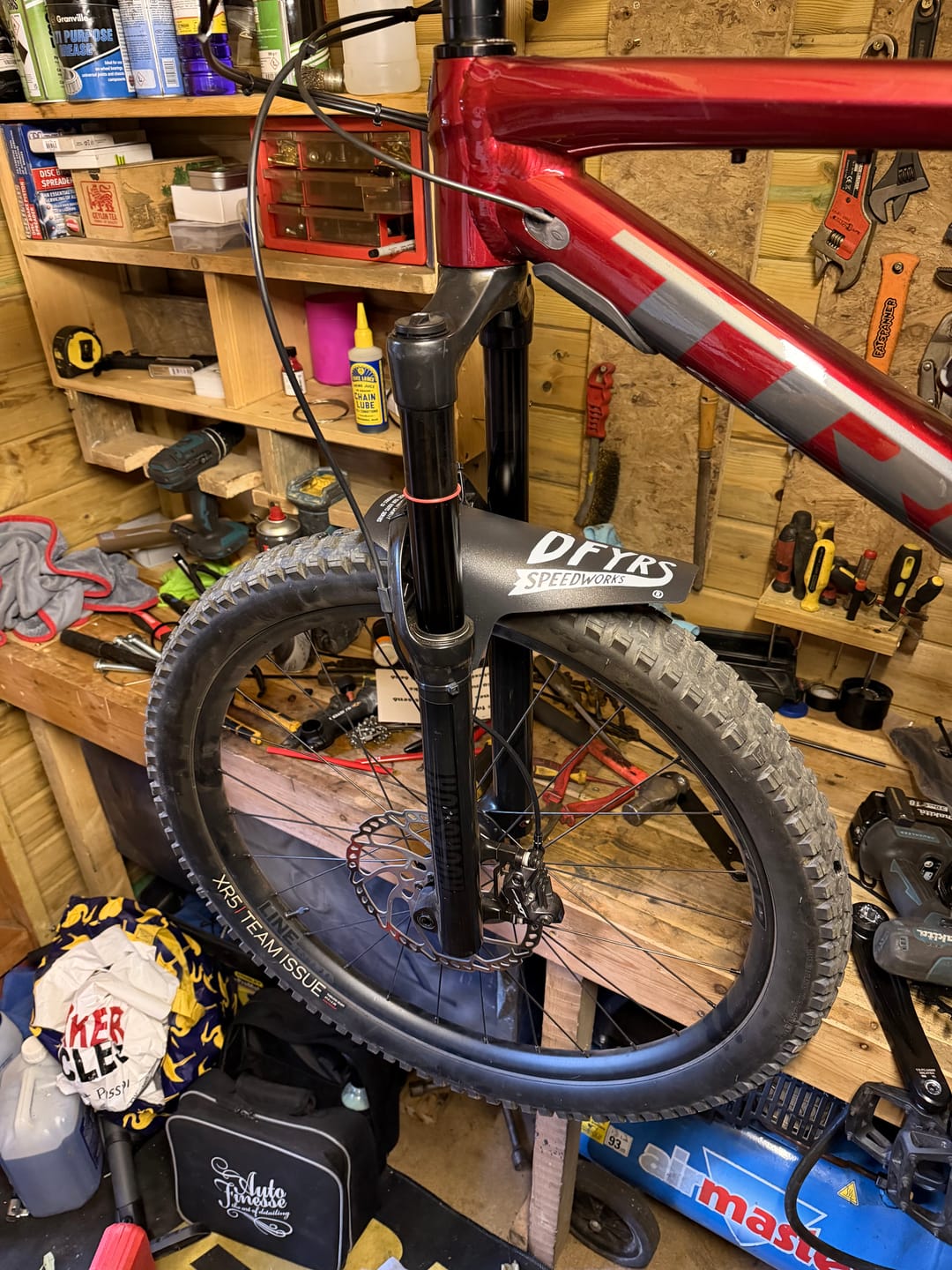 Customer photo review of Speedworks | Mudguard