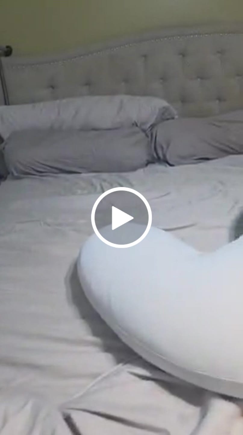 Customer video review of BodyAlign Plus+ Cooling Pillow