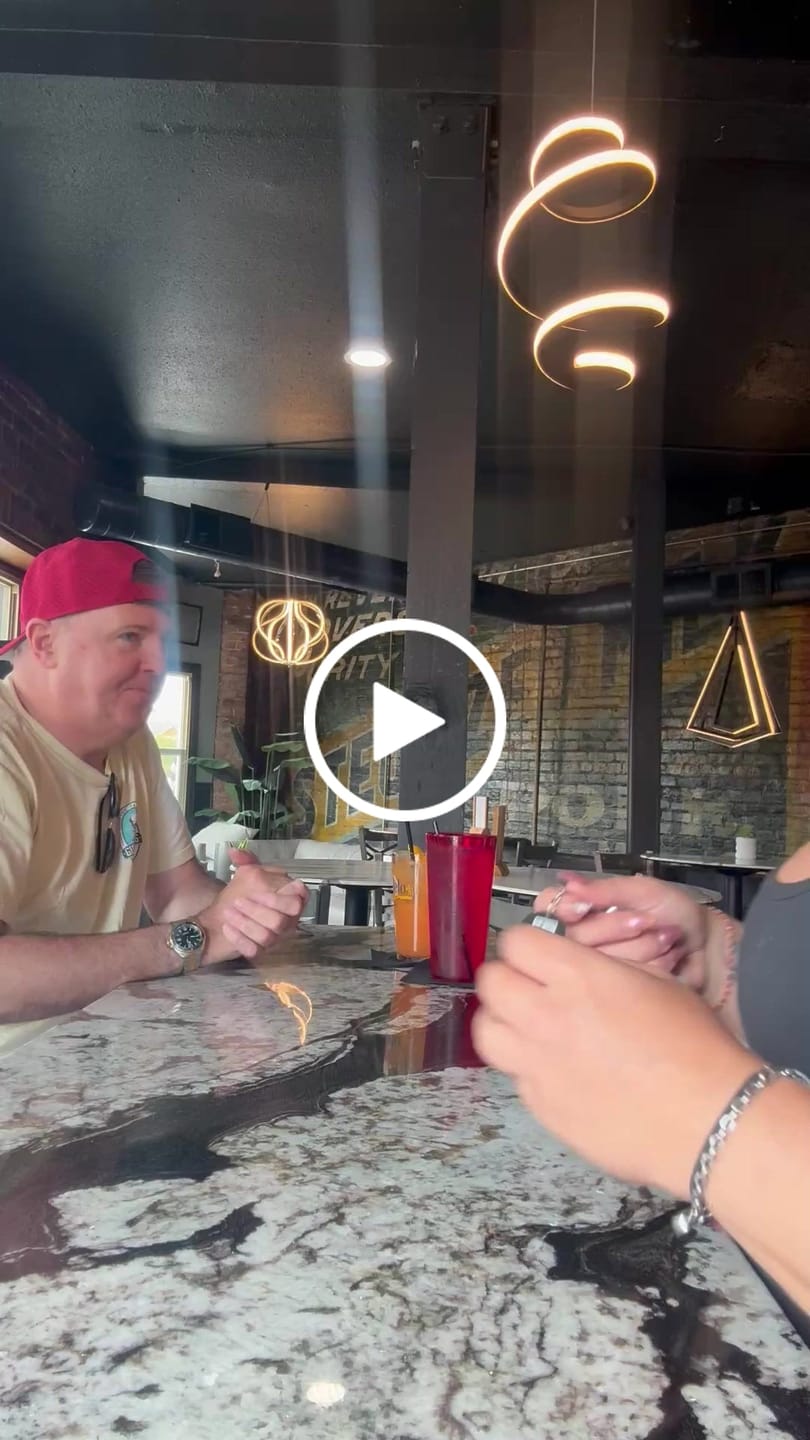 Customer video review of Google Review Keychain