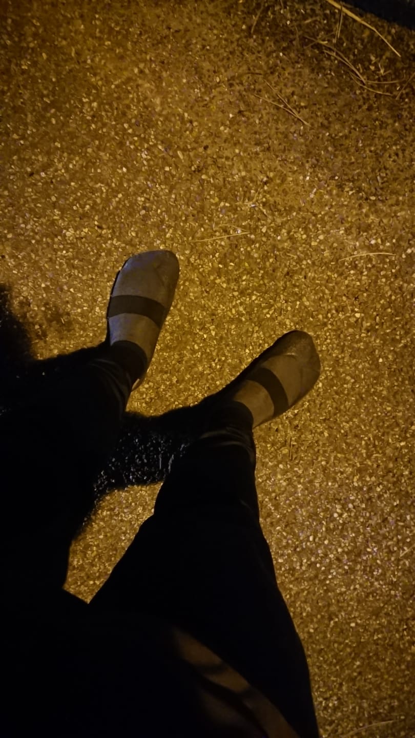Customer photo review of Baresocks 2.0