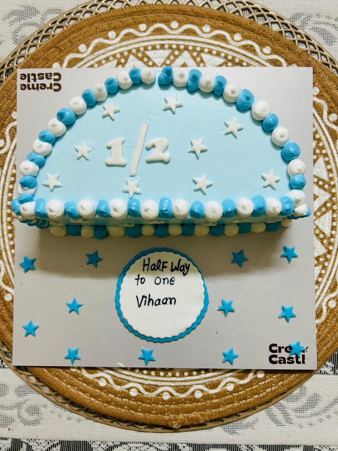 Customer photo review of Halfway there Cake