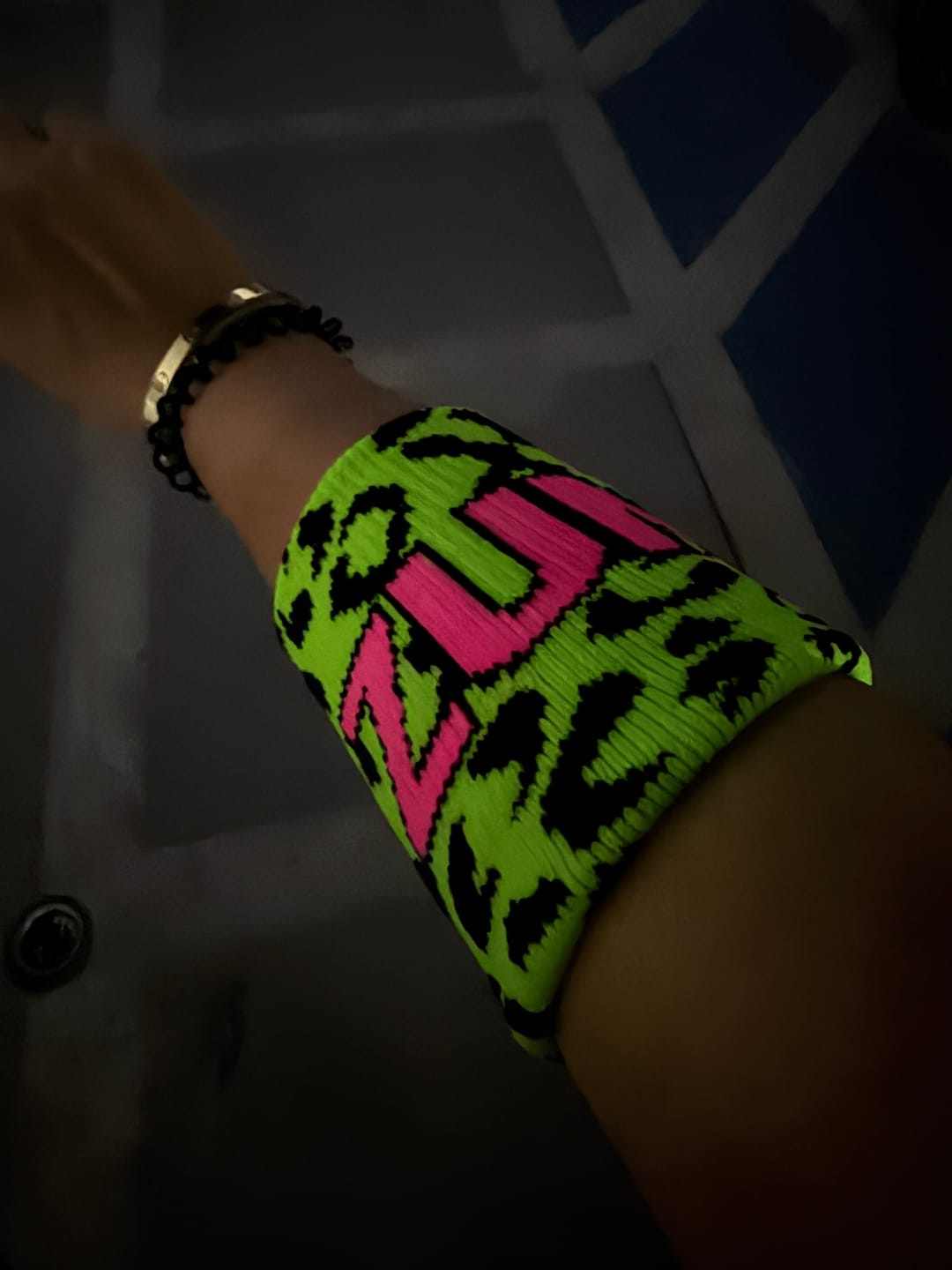 Customer photo review of Dale-Z Wristbands 2PK
