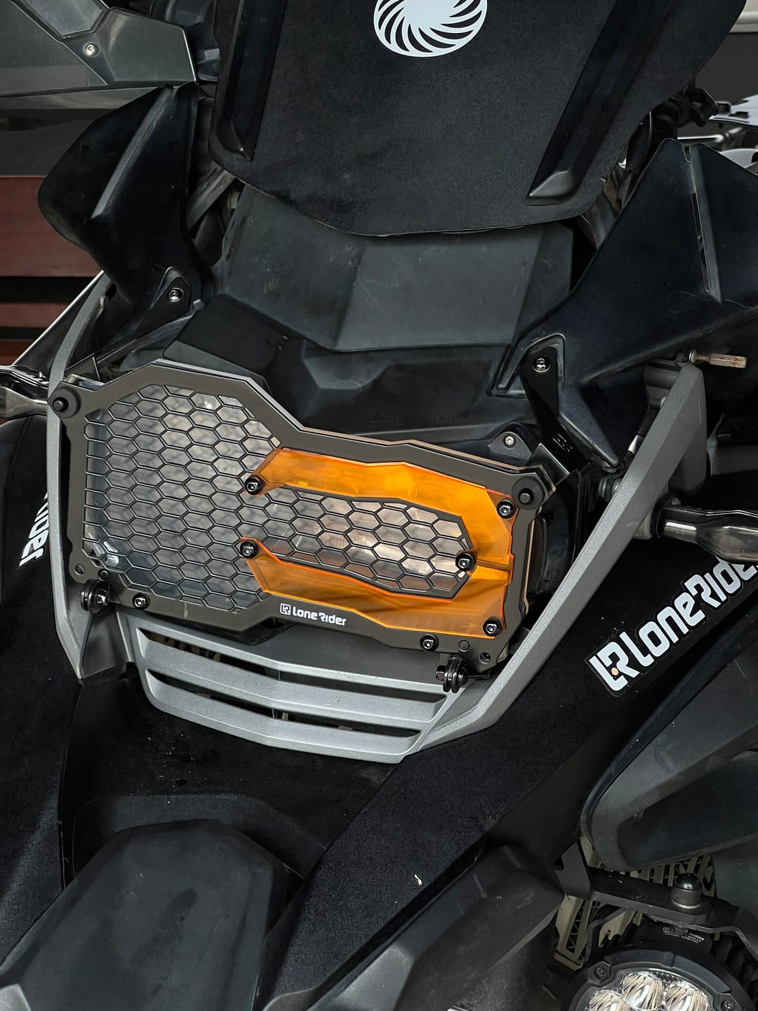 Customer photo review of Headlight Guard Kit BMW R1200/1250 GS / ADVENTURE LC (Liquid Cooled) - [Patent Pending]