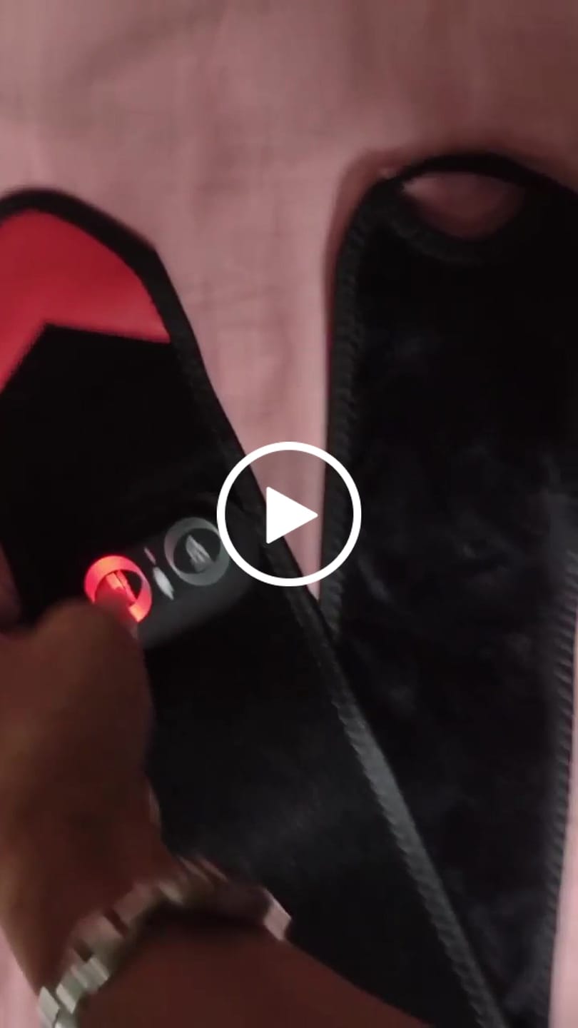 Customer video review of ZyaVie™ 3-in-1 Red Light Wrist Wrap