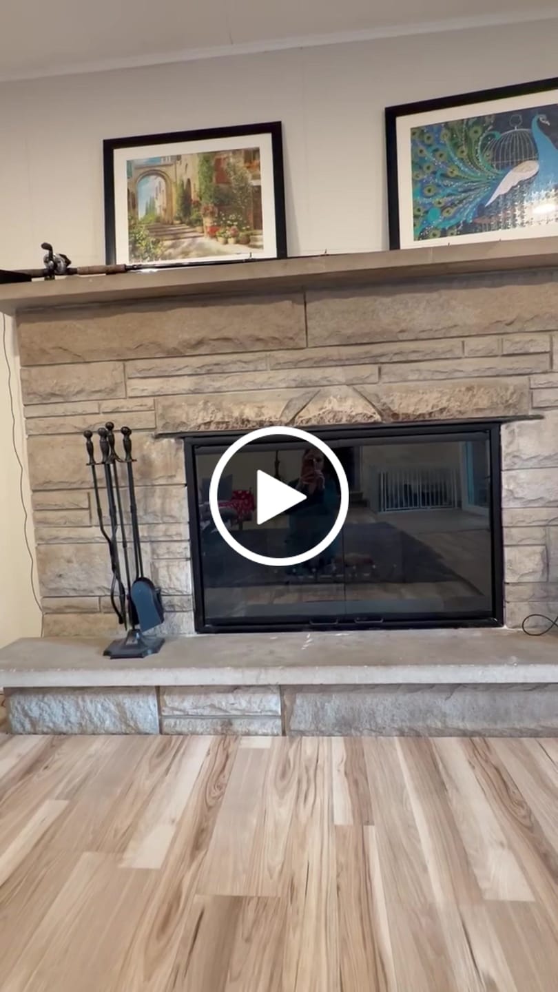 Customer video review of Rainbow Fireplace Glass Doors | Custom Prefab Fit