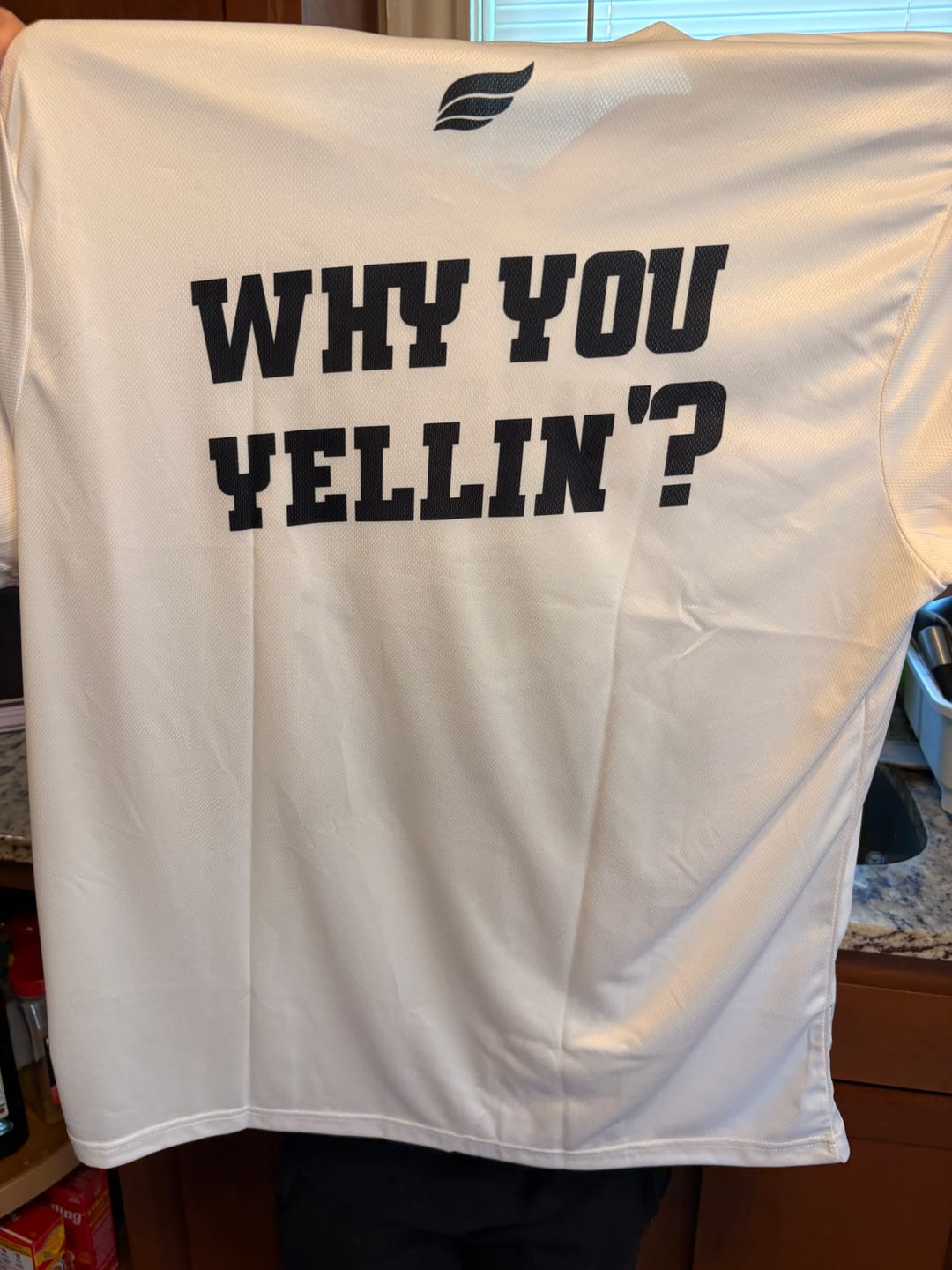 Customer photo review of EFX Solid - White - Bowling Jersey