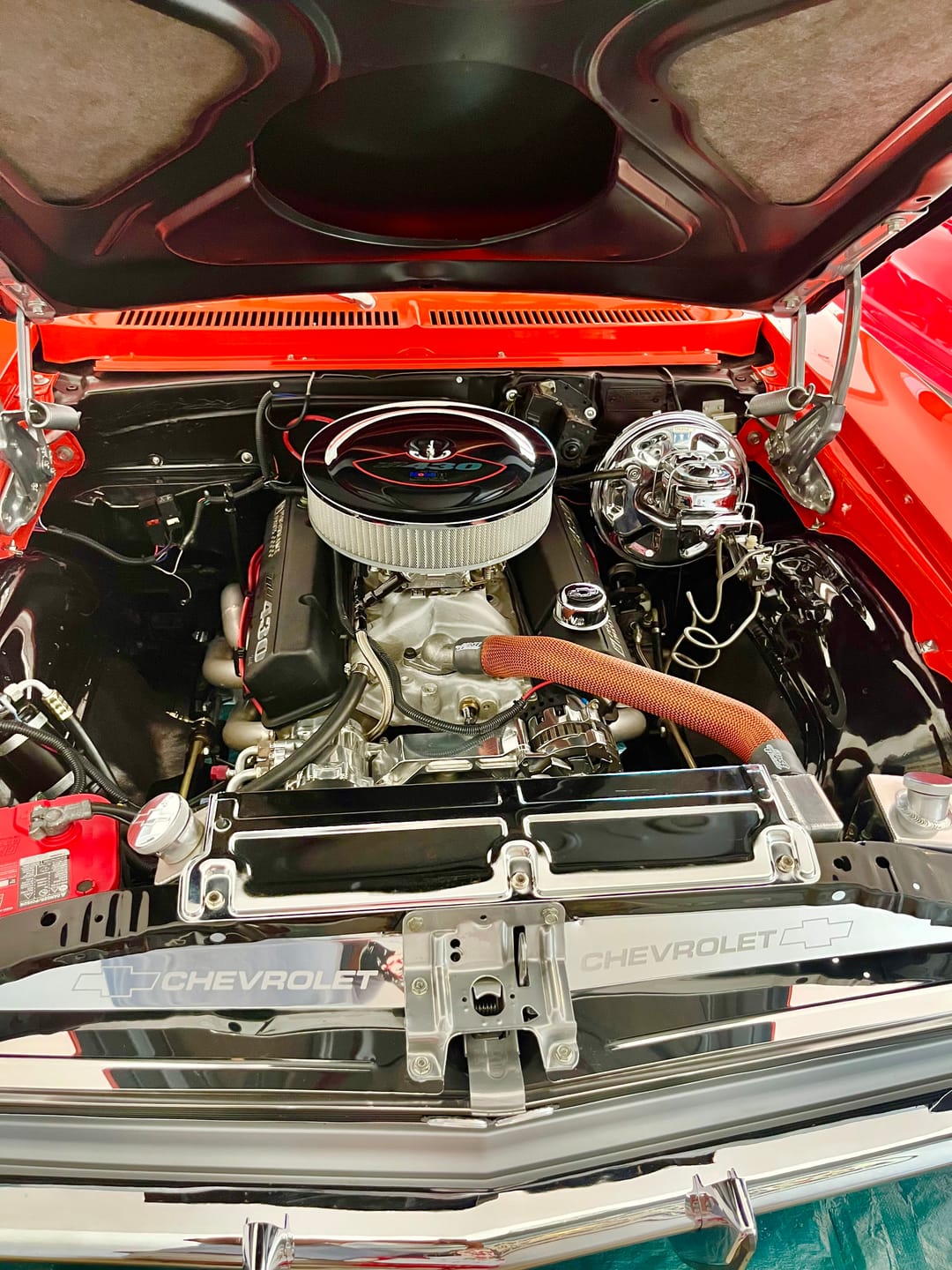 Customer photo review of Upper & Lower Radiator Hose Skin Kit -Carbon Fiber/Kevlar