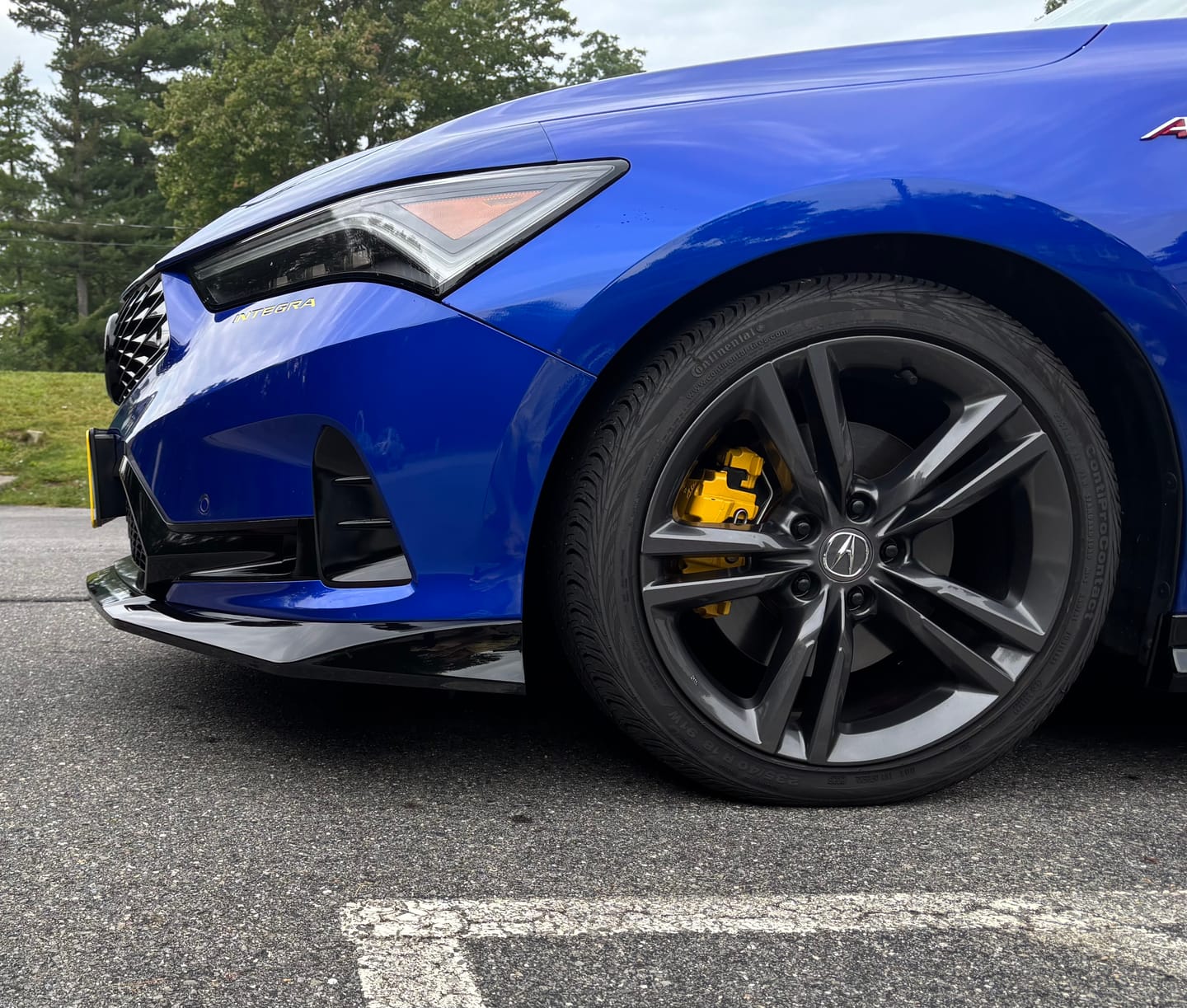 Customer photo review of 2023-Up Acura Integra DE4 Front Splitter Lip