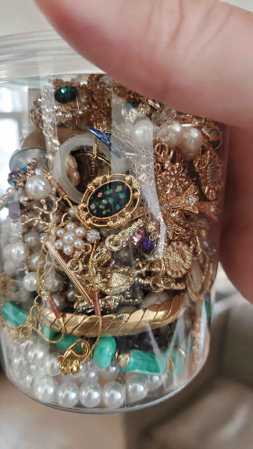 Customer photo review of Mystery Jewelry Jar