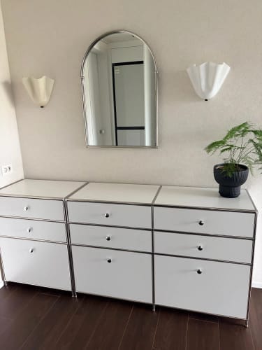 Customer photo review of Retro Glass Shell Wall Light Sconce