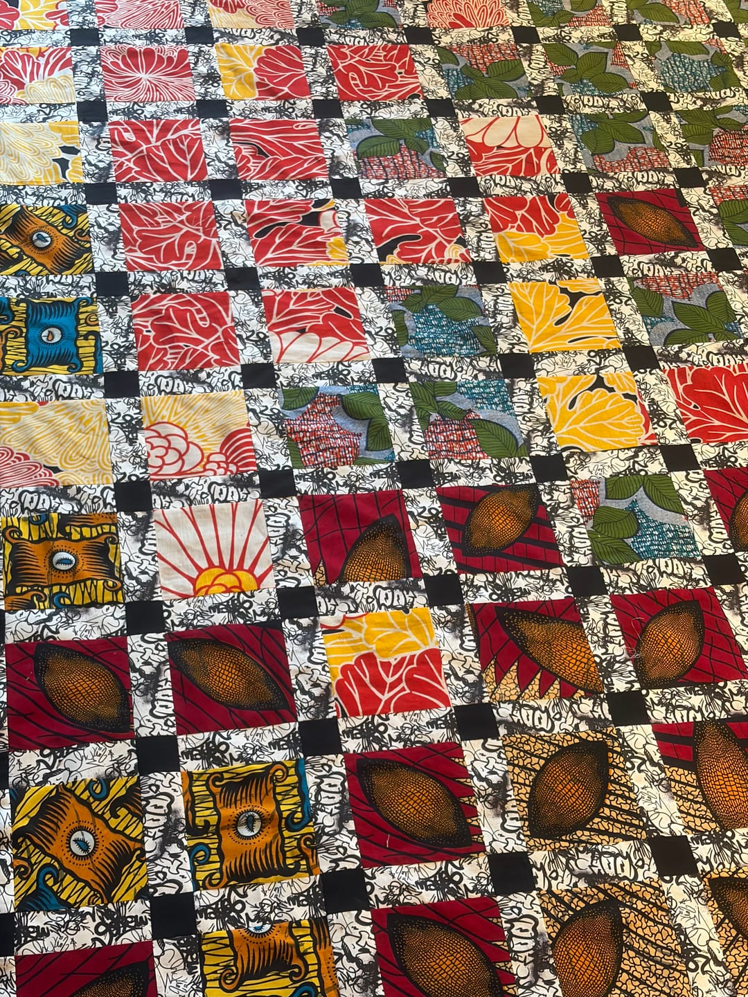 Customer photo review of Graffiti Pattern #2 Fabric