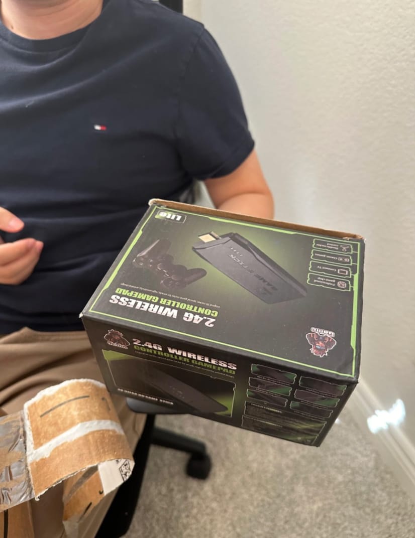 Customer photo review of Consola Retro con 20.000 Juegos Clásicos