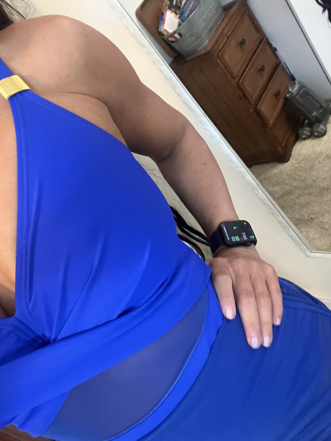 Customer photo review of Emoswim - Women One Piece Swim Dress Tummy Control Swimsuits 2026 Bathing Suit