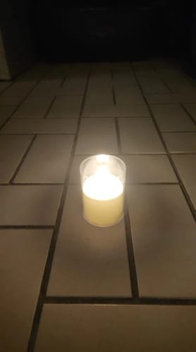 Customer photo review of LumiCandle Remote-Controlled Flameless Candle