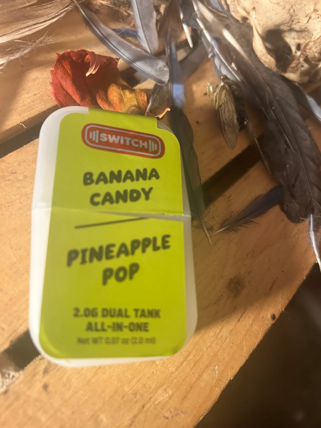 Customer photo review of Switch - 2G Banana Candy/Pineapple Pop