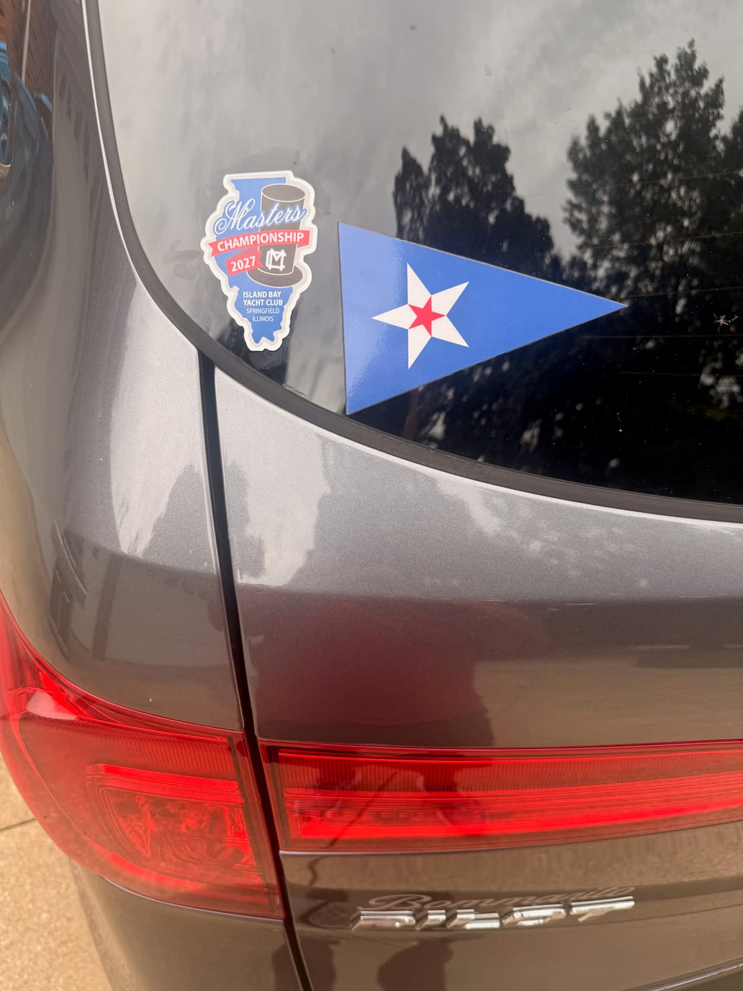 Customer photo review of Cut to Shape Stickers