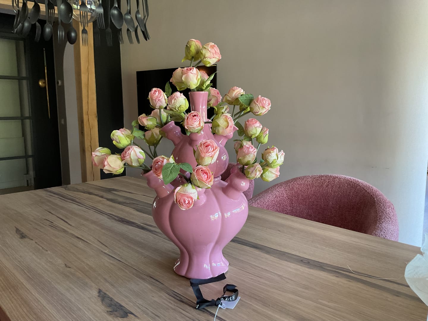 Customer photo review of Mini Rozen Boeket - Roze (20 rozen)