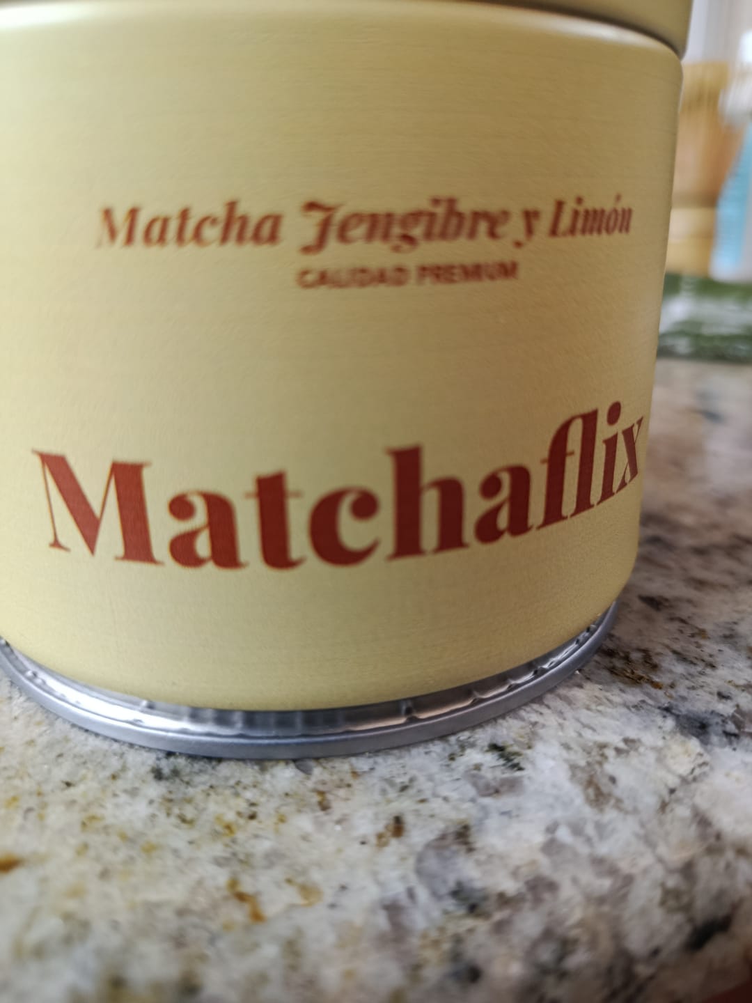 Customer photo review of Té Matcha Premium Jengibre y Limón