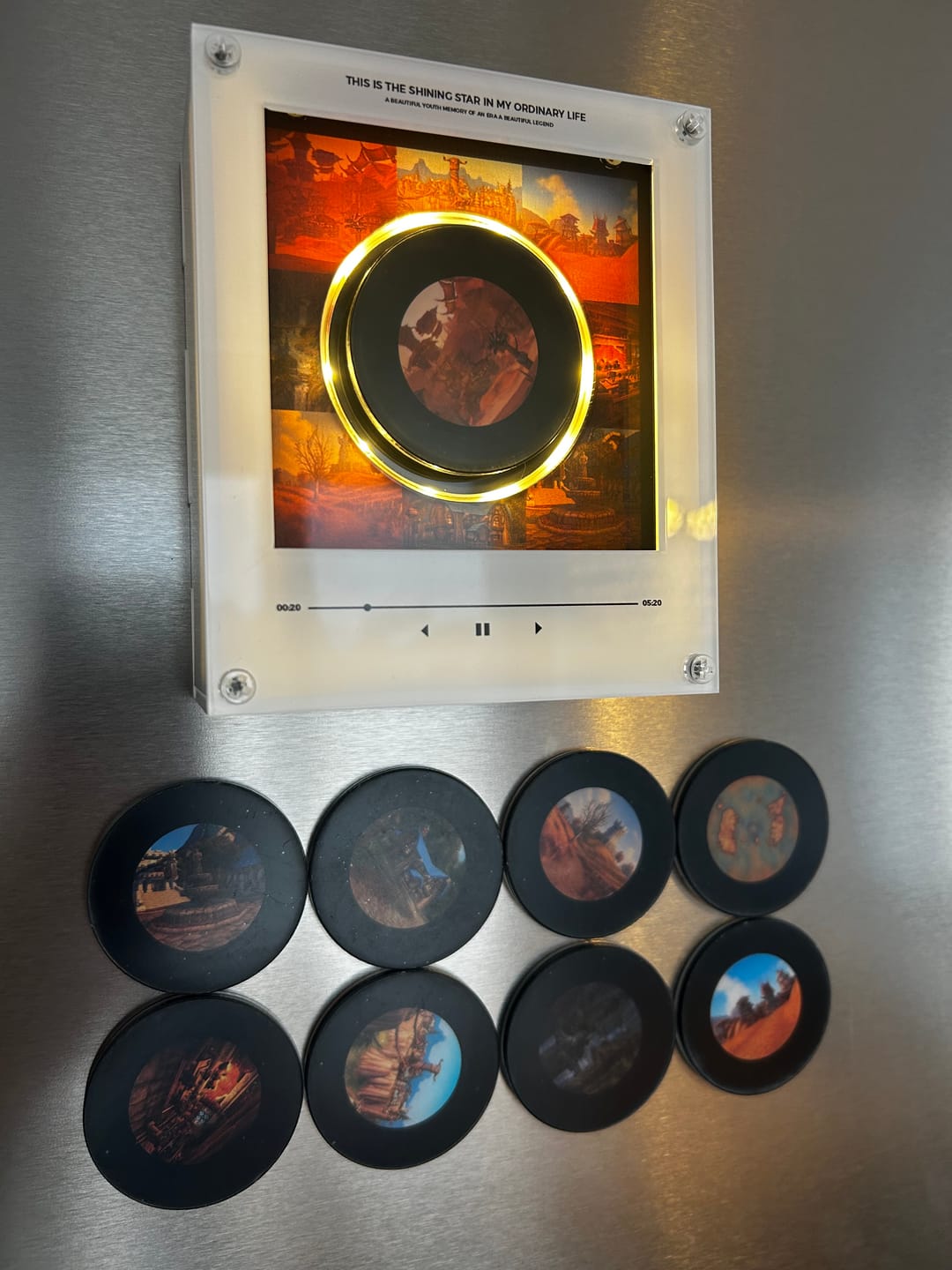 Customer photo review of RealmTunes™ Music Magnet