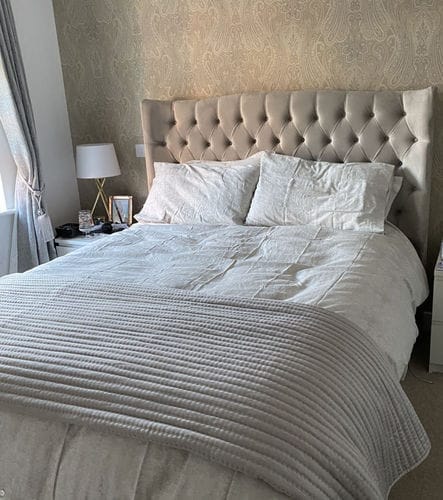 Customer photo review of Stanhope Winged Divan Drawer Storage Bed