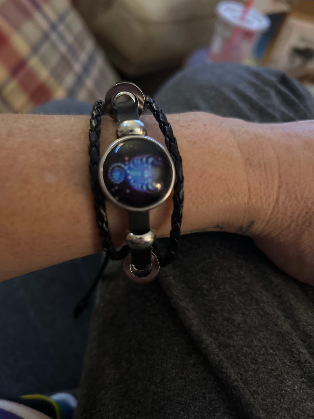 Customer photo review of Scorpio Soul Bracelet