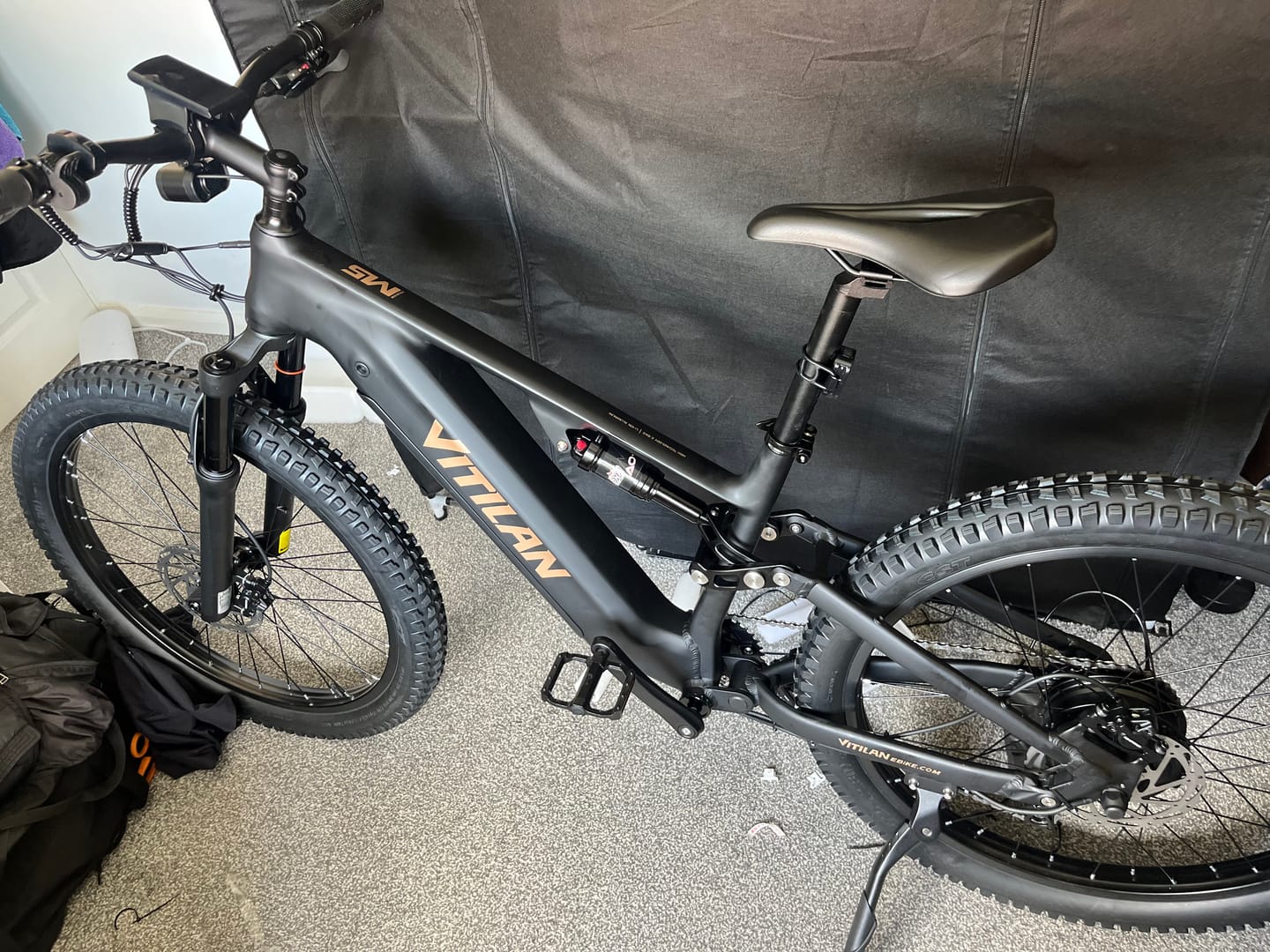 Customer photo review of M5 Full Suspension All-Terrain Mountain E-bike