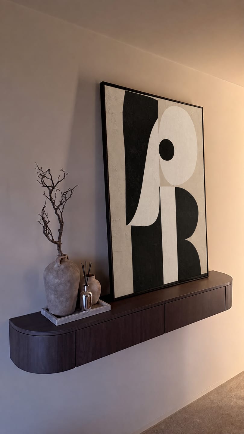 Customer photo review of Tableau Minimaliste - Eyes