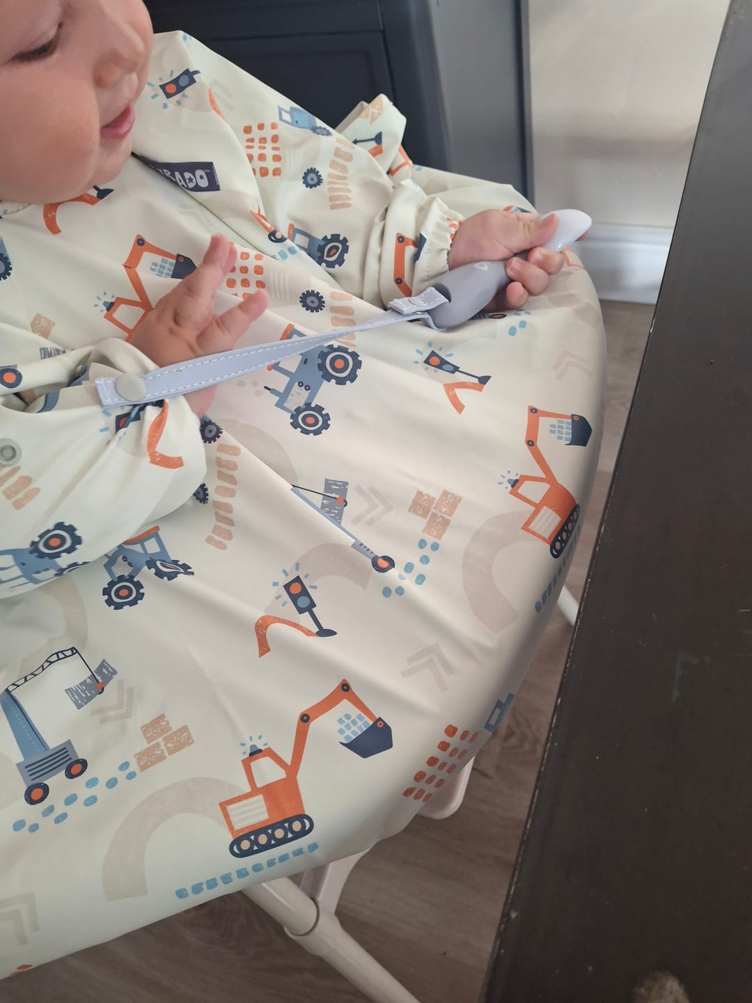 Customer photo review of NEW Attachable Weaning Cutlery