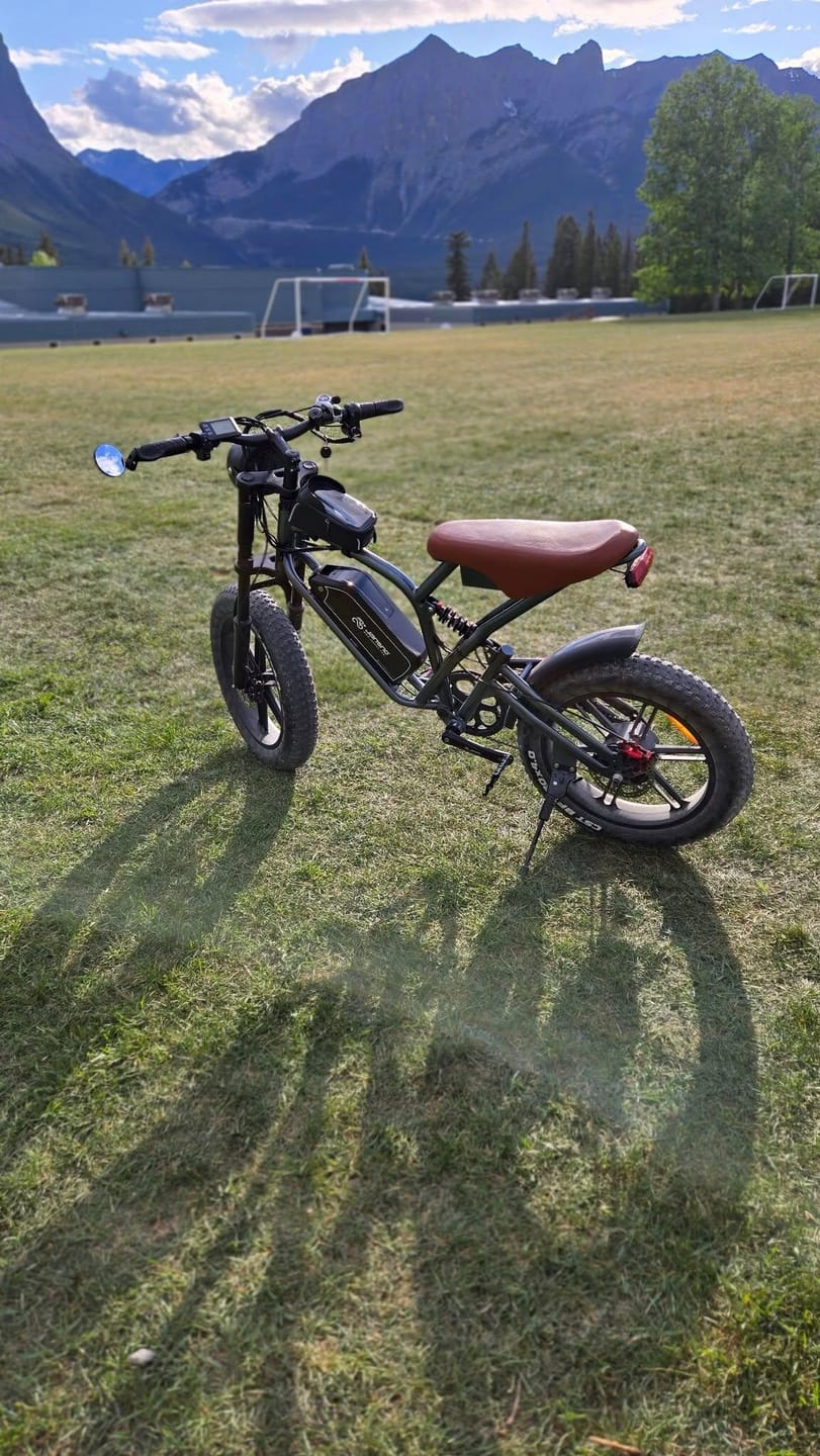 Customer photo review of JANSNO X50 Fat Tire Electric Bike