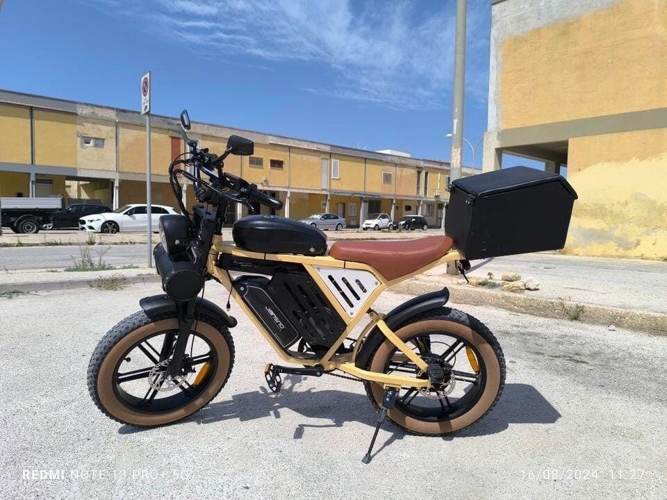 Customer photo review of JANSNO X70 Dual Battery Electric Bike