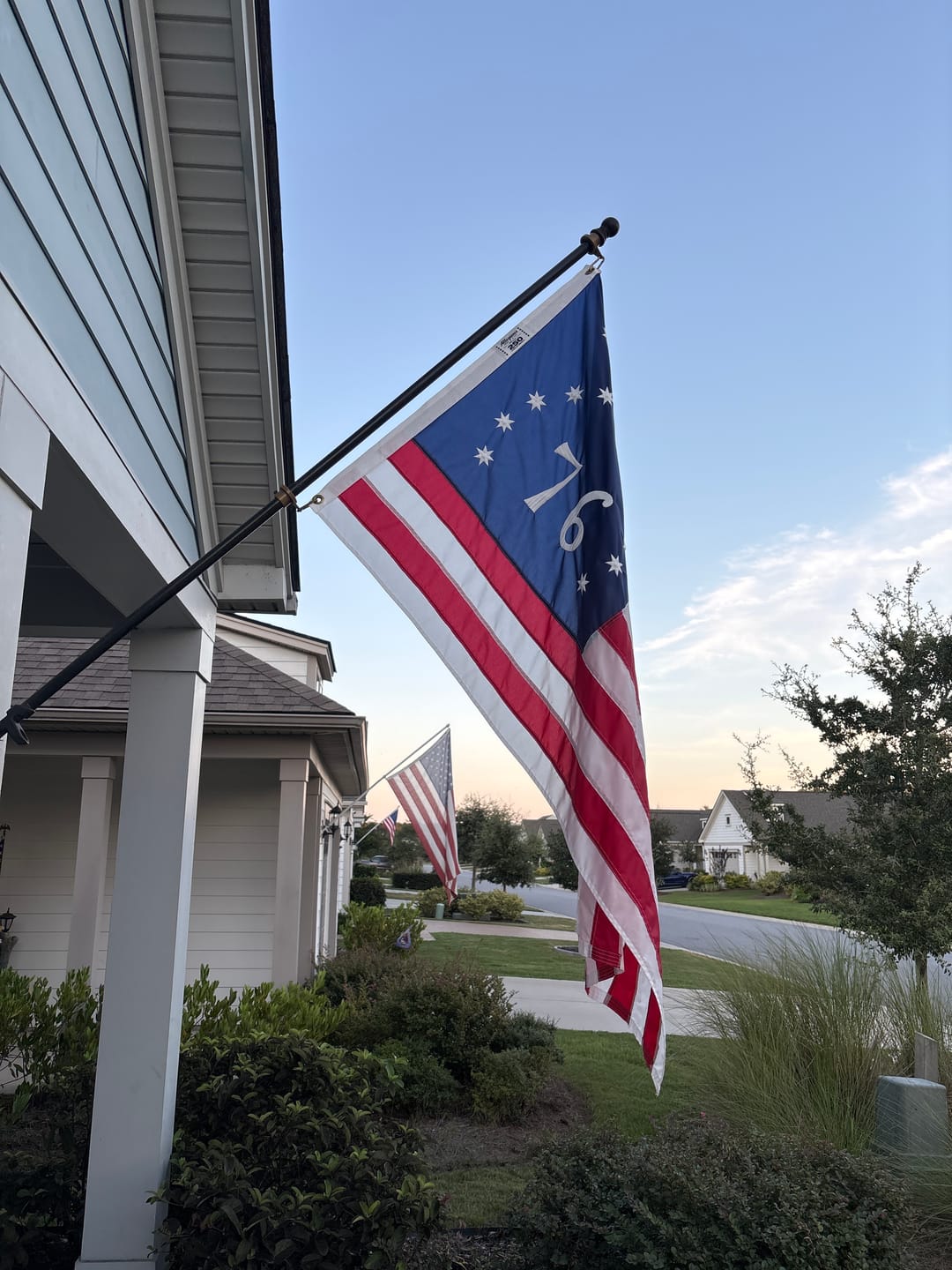 Customer photo review of 3' x 5' Bennington Flag