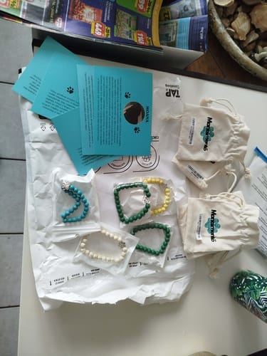 Customer photo review of Pulsera de Esperanza