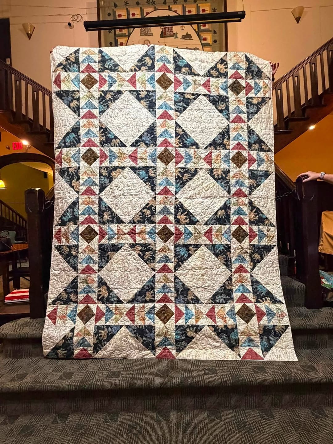 Customer photo review of Grace, Start-Right Quilt Clips