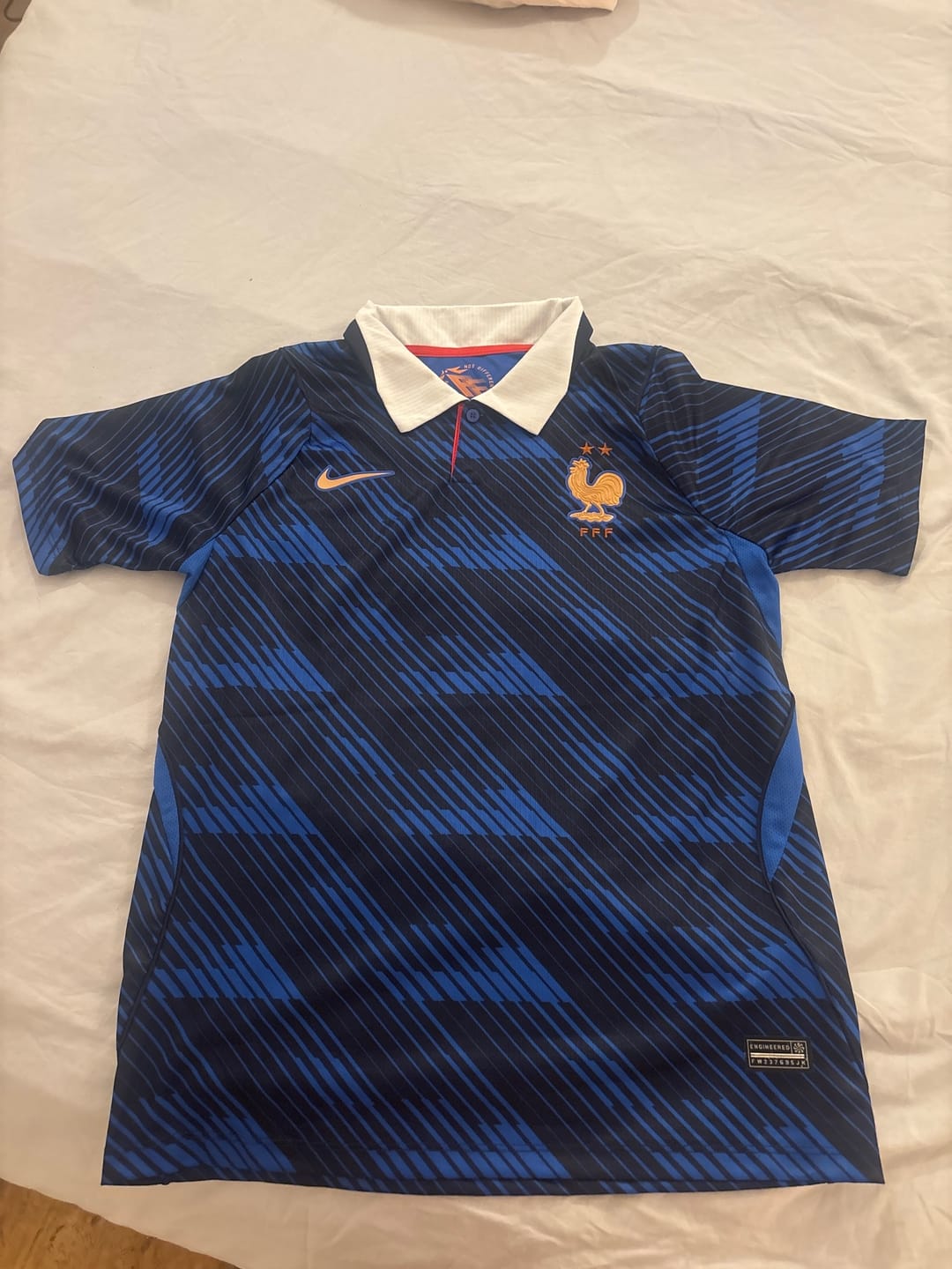 Customer photo review of MAILLOT PORTUGAL EXTERIEUR COUPE DU MONDE 2026