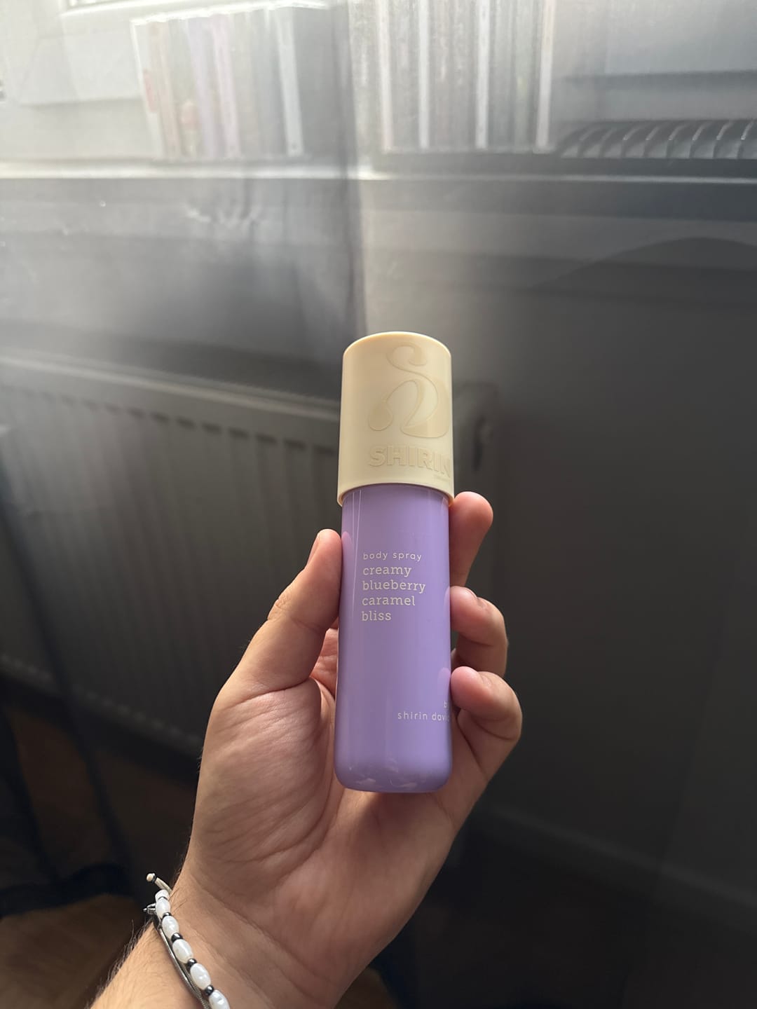 Customer photo review of Body Spray Creamy Blueberry Caramel Bliss