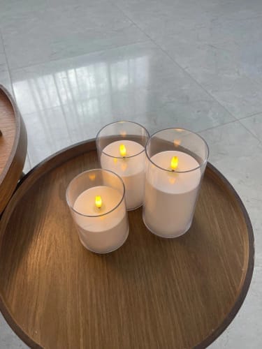 Customer photo review of LumiCandle Remote-Controlled Flameless Candle