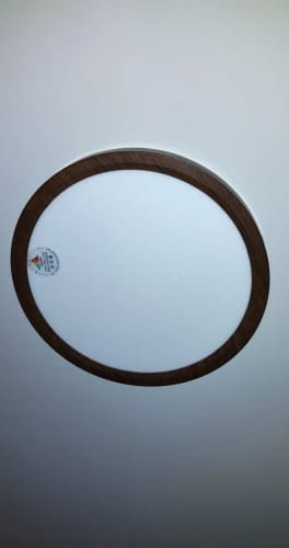 Customer photo review of OakLume Nordic Semi Flush Mount Ceiling Light