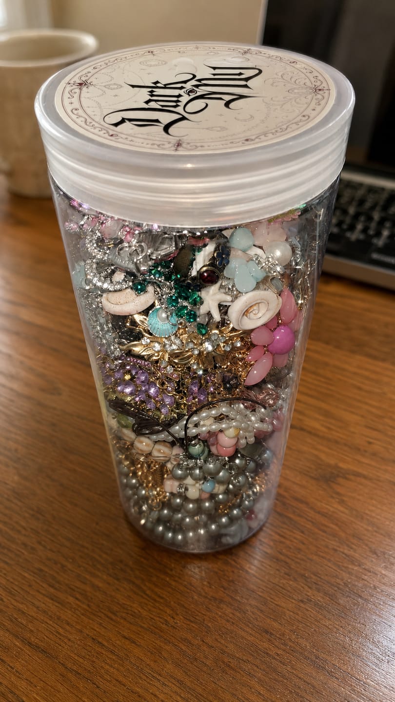 Customer photo review of Mystery Jewelry Jar