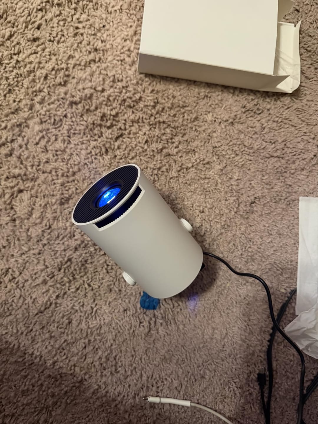 Customer photo review of Jolly Beam Projector