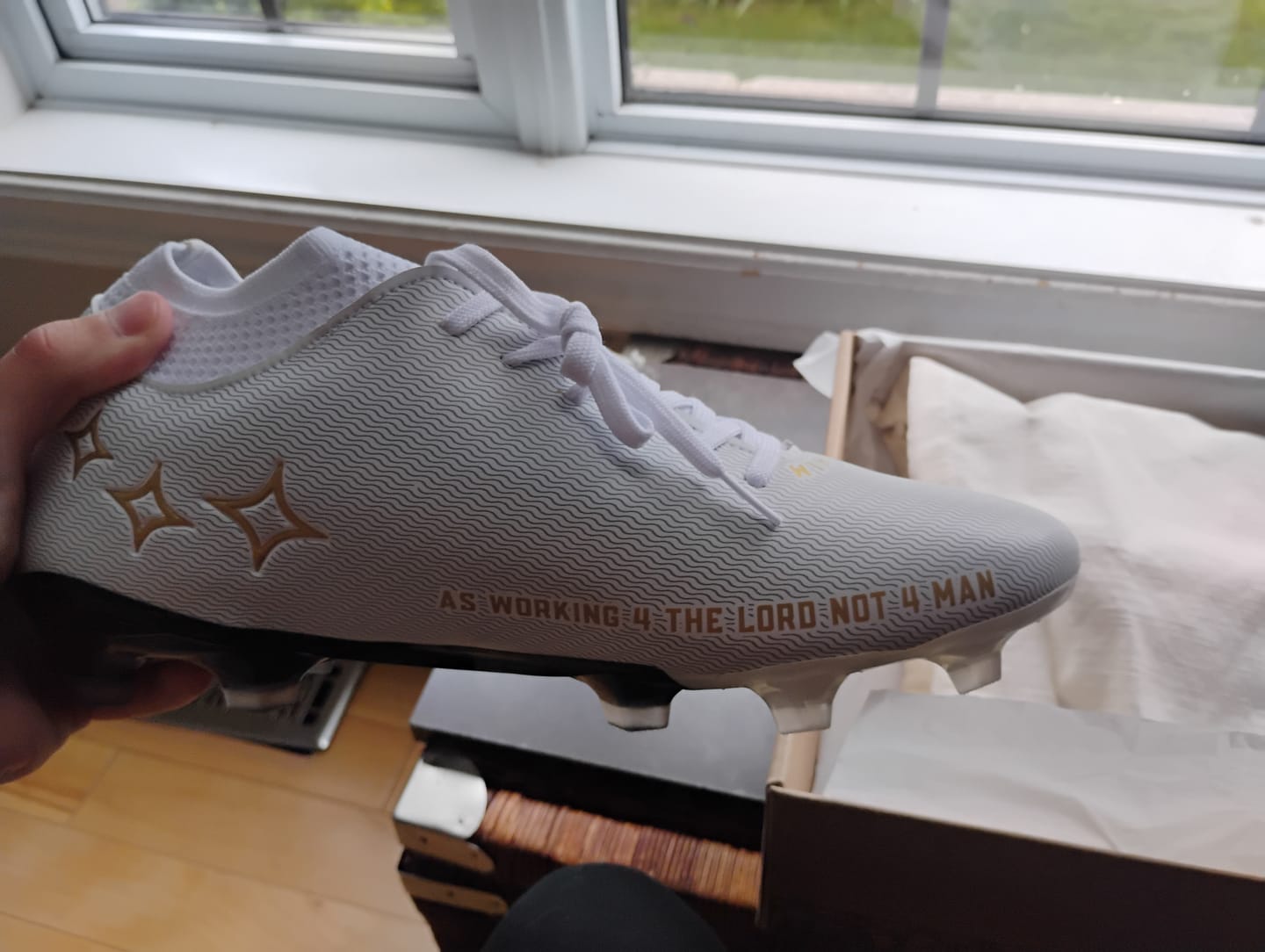 Customer photo review of 323 Cleats