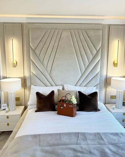 Customer photo review of Birlea Art Deco Bed